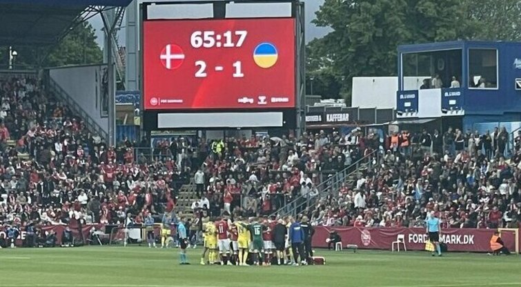 Tragedija Danija – Ukraina rungtynių metu | Organizatorių nuotr.