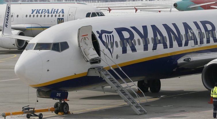 „Ryanair“ darbuotojai streikuoja (nuotr. SCANPIX)