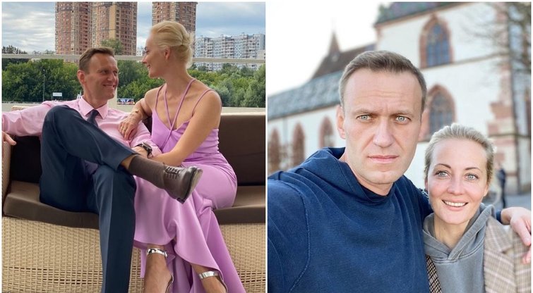 Aleksejus ir Julija Navalnai (nuotr. Instagram)