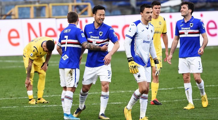 „Sampdoria“ klube jau serga penki žaidėjai (nuotr. SCANPIX)