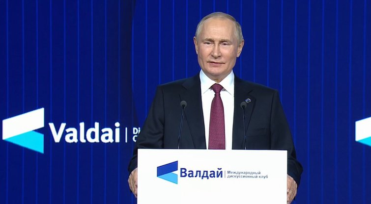 Putino „metų kalba“: žmonijai liko du keliai (nuotr. Gamintojo)