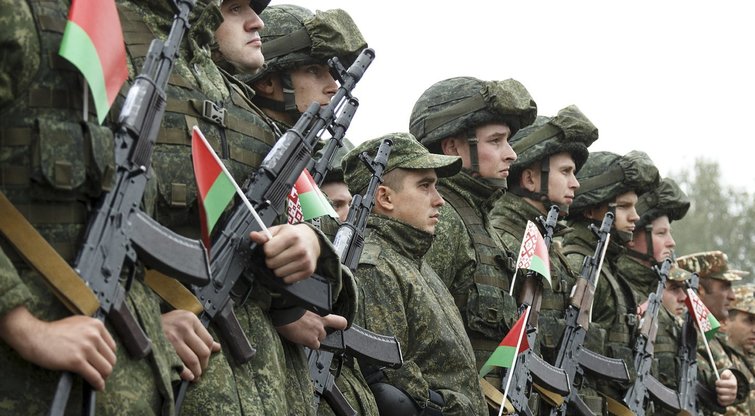 Baltarusijos kariai (nuotr. SCANPIX)