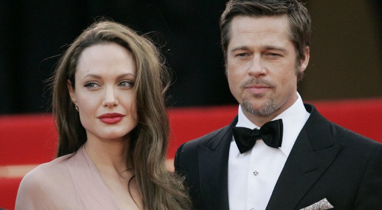Angelina Jolie ir Bradas Pittas  