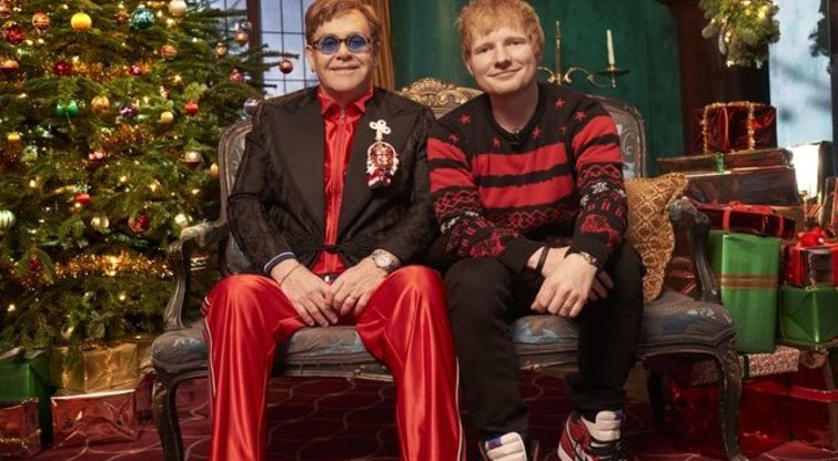 Edas Sheeranas ir Eltonas Džonas išleido kalėdinę dainą (nuotr. Organizatorių)