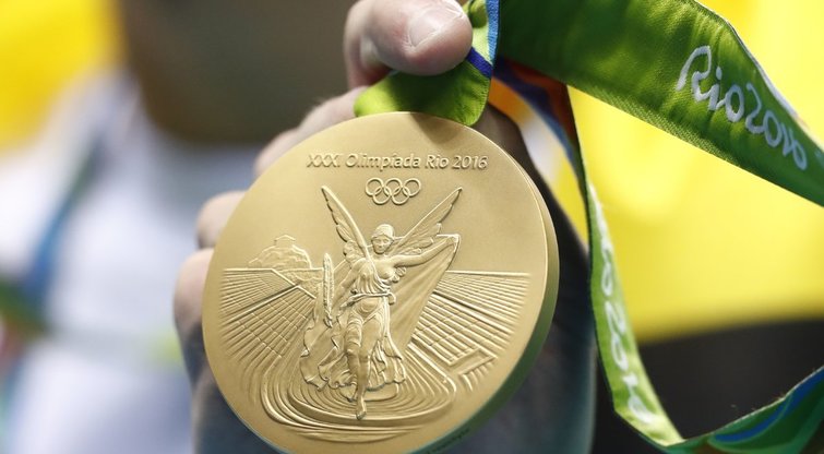 Rio de Žaneiro aukso medalis (nuotr. SCANPIX)