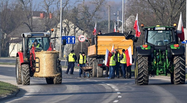 Lenkijoje ir Čekijoje – visuotiniai ūkininkų protestai