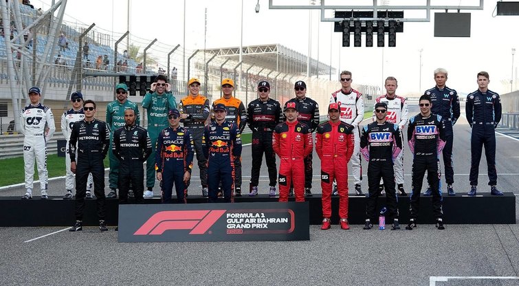 2023 m. sezono „Formulės 1“ pilotai (nuotr. SCANPIX)