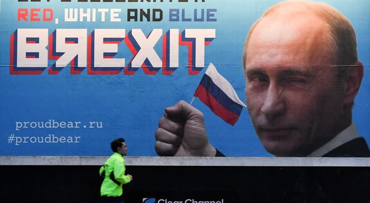Londoniečiams priminė apie Rusijos įtaką „Brexit“ (nuotr. SCANPIX)