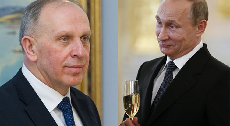 Remigijus Motuzas ir Vladimiras Putinas (nuotr. SCANPIX)