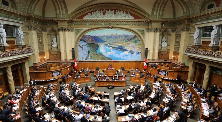 Šveicarijos parlamentas (nuotr. SCANPIX)