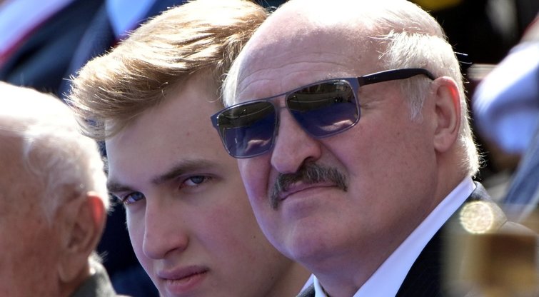 Nikolajus Lukašenka, Aliaksandras Lukašenka (nuotr. SCANPIX)
