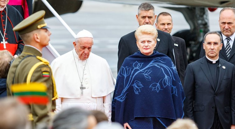 Popiežiaus Pranciškaus vizitas Lietuvoje (nuotr. Tv3.lt/Ruslano Kondratjevo)