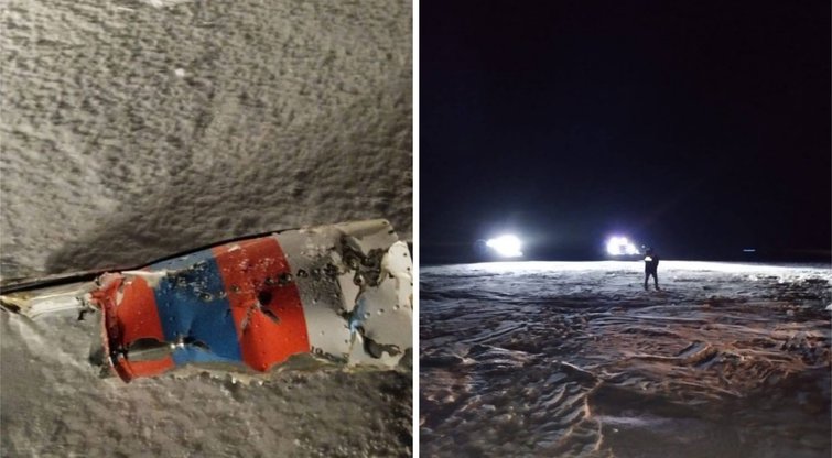 Rusijoje sudužo sraigtasparnis: ekipažo ieškoma ežero dugne (nuotr. Telegram)