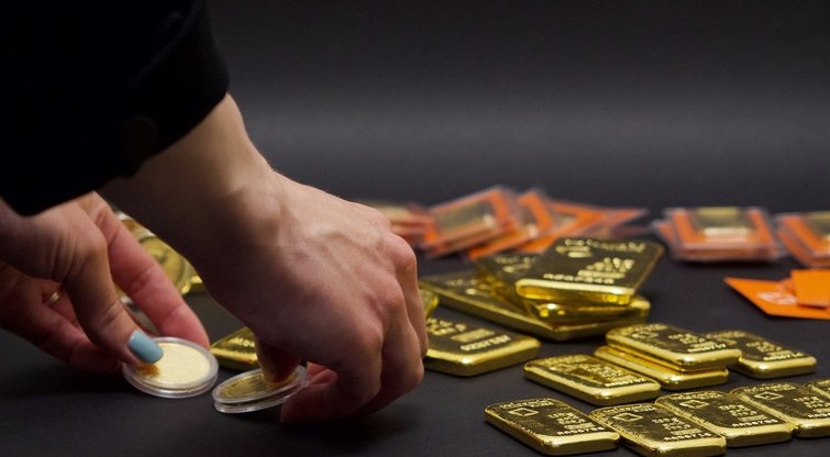 Aukso kaina pasiekė naują rekordą (Paysera nuotr.)  