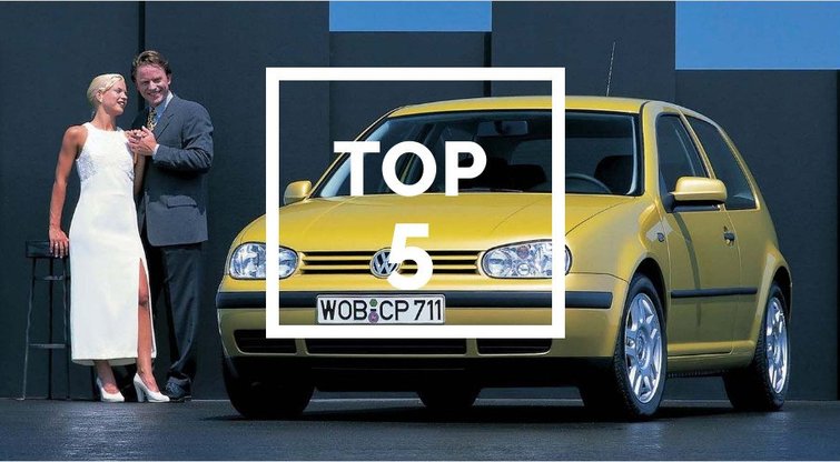 5 priežastys dėl kurių ketvirtoji „Volkswagen Golf“ karta buvo pati svarbiausia