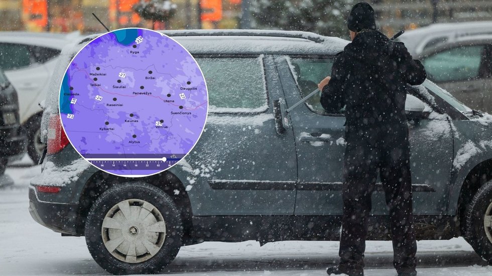 Netrukus Lietuvą užgrius itin šalti orai (tv3.lt koliažas) Netrukus Lietuvą užgrius itin šalti orai (tv3.lt koliažas)