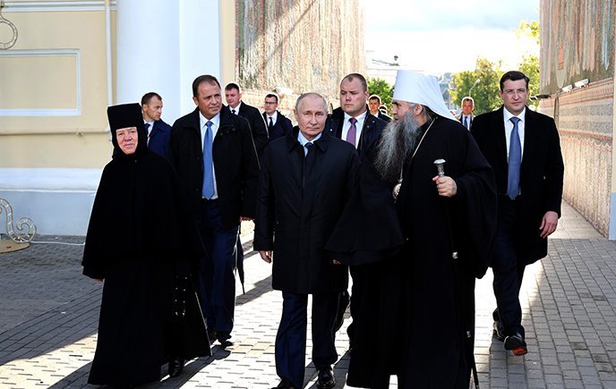 Putinas ir jo religinė brolija: laukia Antikristo atėjimo, tiki pranašystėmis (nuotr. gamintojo)