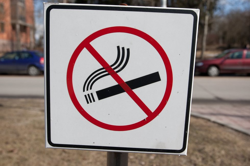 Rūkyti draudžiama BNS Foto