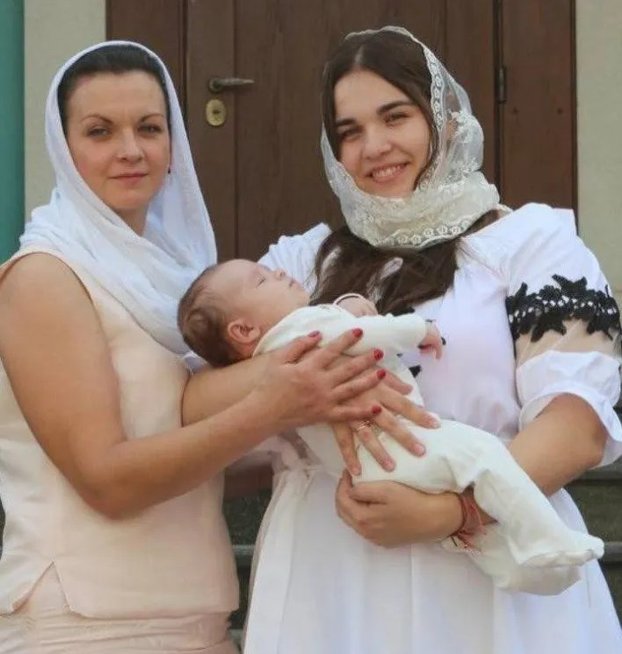 Liudmila, jos dukra ir anūkas (nuotr. asm. archyvo)