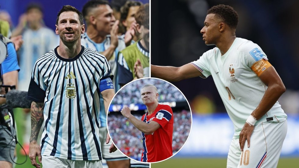Lionel Messi, Kylian Mbappé, Erling Haaland (tv3.lt koliažas) Lionel Messi, Kylian Mbappé, Erling Haaland (tv3.lt koliažas)