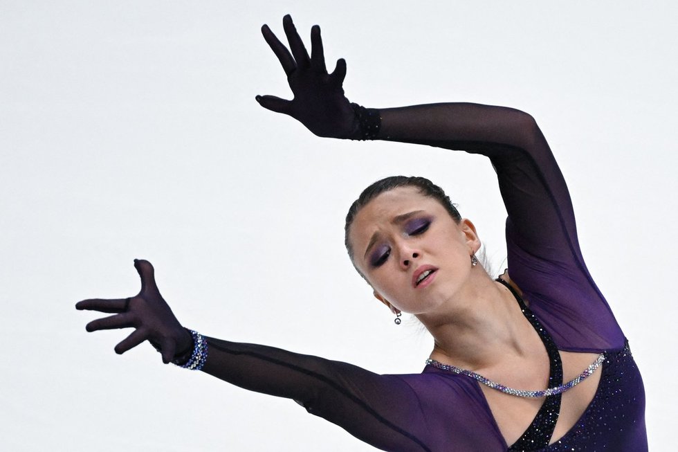 Kamila Valijeva (nuotr. SCANPIX)