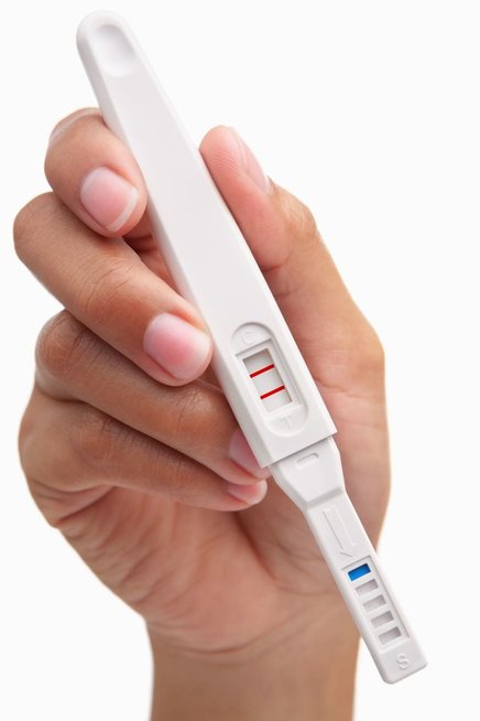 Teigiamas nėštumo testas (nuotr. 123rf.com)
