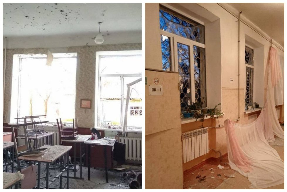 Įtampa Rytų Ukrainoje: apšaudyta mokykla, skelbia ir apie įsiveržimą