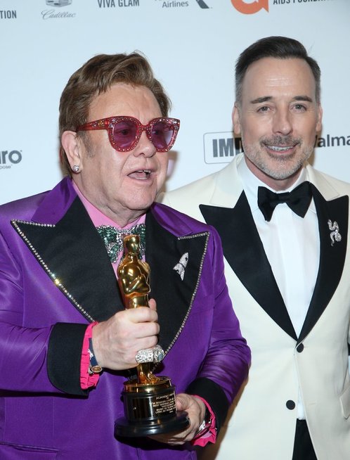 Eltonas Johnas ir David Furnish (nuotr. SCANPIX)