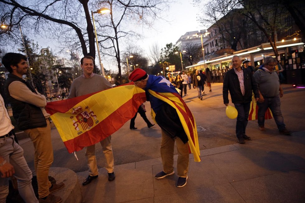 Nepriklausomybės judėjimas Katalonijoje (nuotr. SCANPIX)