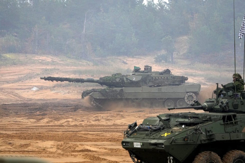 Tankas „Leopard“ (nuotr. SCANPIX)