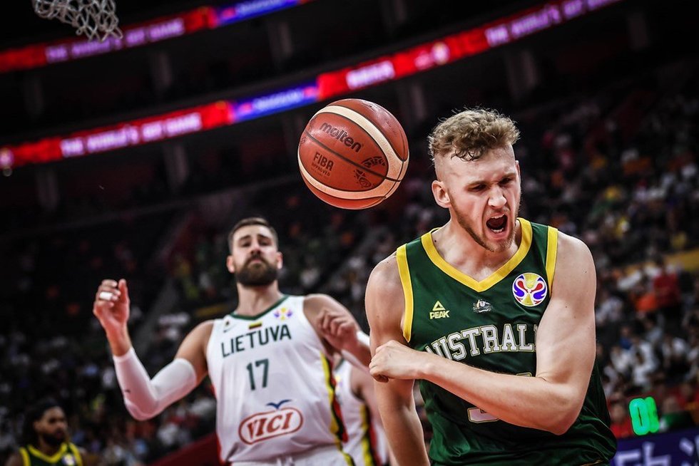 Lietuva-Australija akimirkos (nuotr. FIBA)