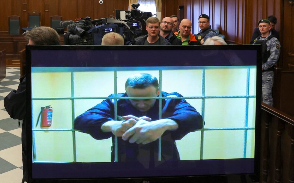 A. Navalno teismo procesas (nuotr. SCANPIX)