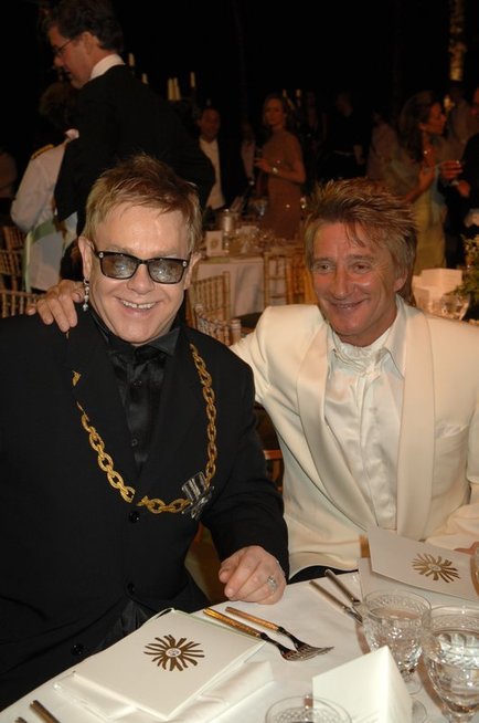 Elton John ir Rod Stewart