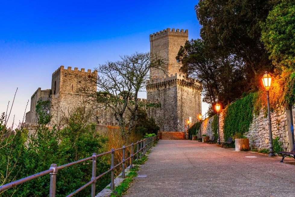Castello Normanno di Erice, Sicilija