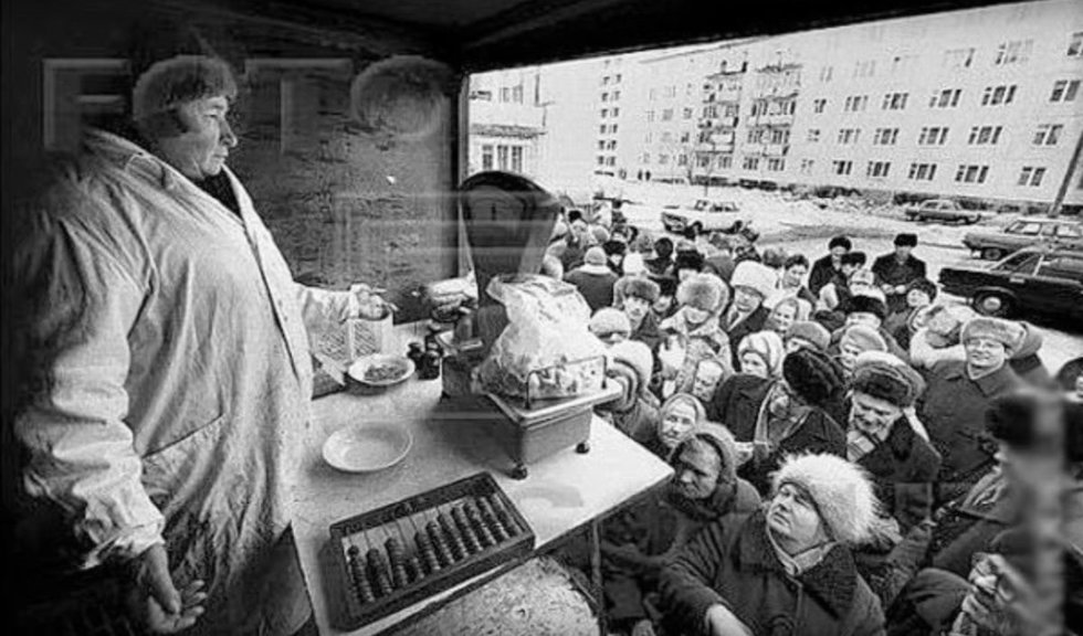 Maistas Sovietų Sąjungoje (nuotr. „Youtube')