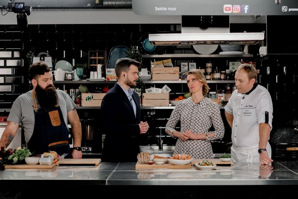 Pirma šiais metais TV3 laida „La Maistas“ skirta būtent sveikesnei virtuvei.