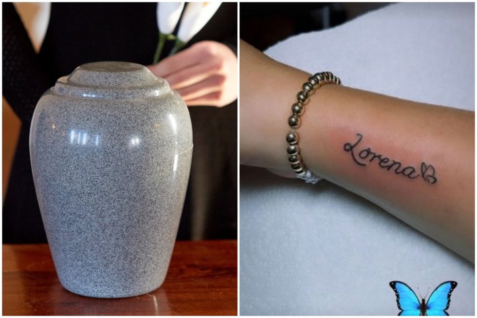 Dukrą palaidojusi mama jos pelenus panaudojo tatuiruotės rašalui: prisimins amžinai (tv3.lt fotomontažas)