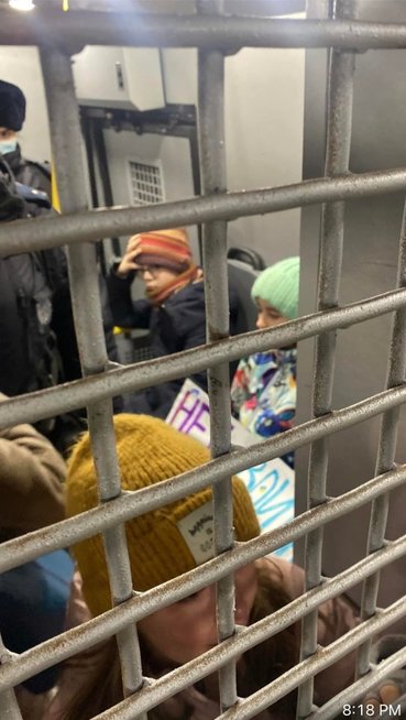 Sulaikyti mažamečiai vaikai Maskvos policijoje 