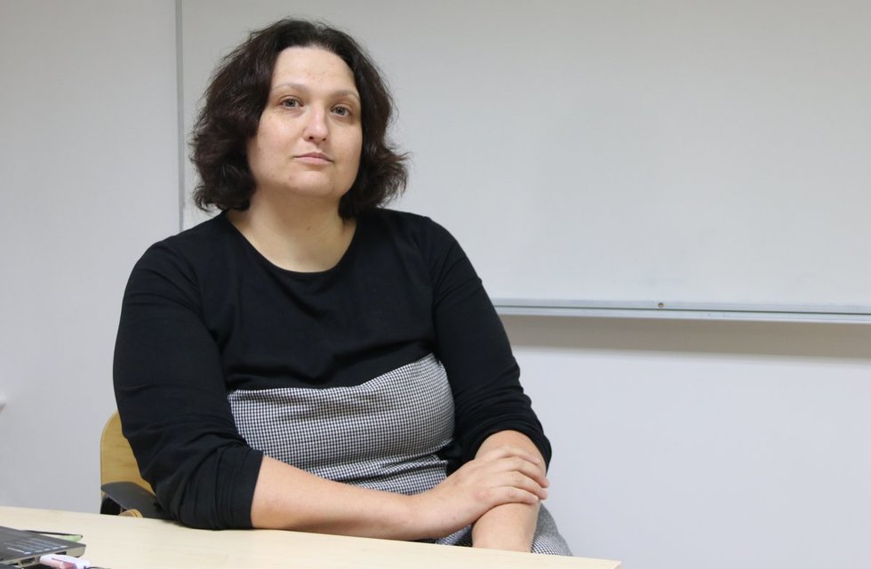 VšĮ „Psichikos sveikatos perspektyvos“ direktorė, psichologė Karilė Levickaitė. Sigitos Inčiūrienės nuotr.