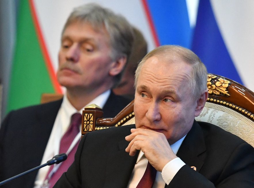 Kremlius: Putino mobilizacijos įsakas ir toliau vykdomas (nuotr. SCANPIX)