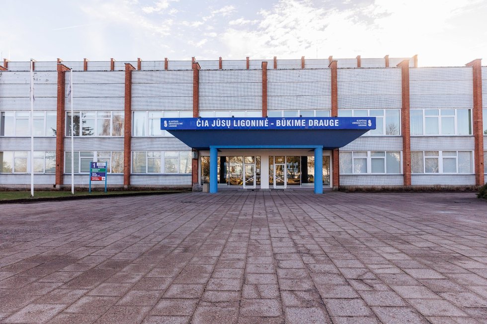 KUL filialas „Klaipėdos ligoninė“ (Erikas Ovčarenko/ BNS nuotr.)