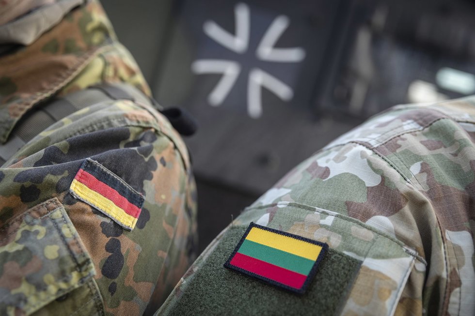Vokietijos brigada atvyksta pirmosioms šiais metais pratyboms į Lietuvą