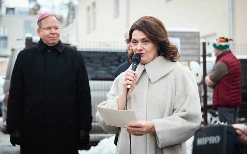 Diana Nausėdienė pademonstravo išskirtinę eleganciją (Lietuvos Respublikos Prezidento kanceliarijos nuotraukos)