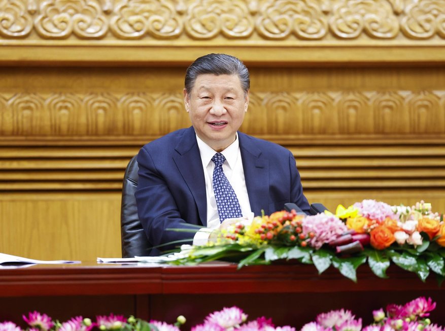 Xi Jinpingas Pekine susitiko su JAV įmonių vadovais (nuotr. SCANPIX)