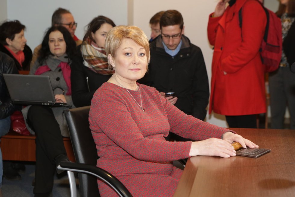 Regina Jokubauskaitė teisme