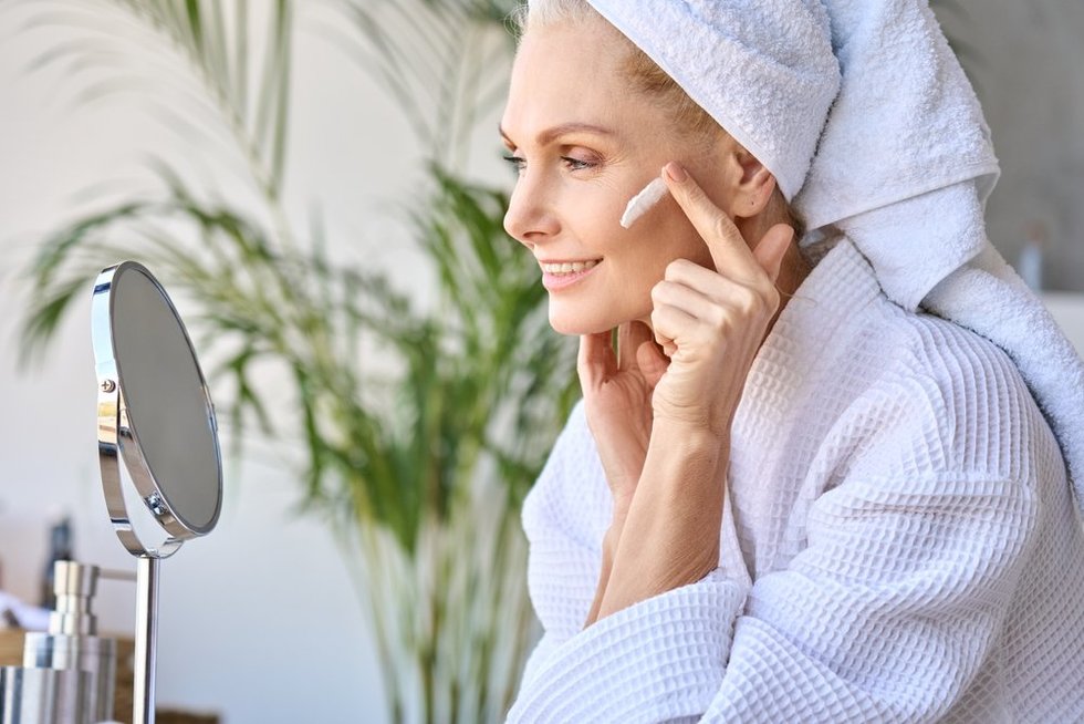 Odos priežiūra menopauzės metu (nuotr. Shutterstock.com)