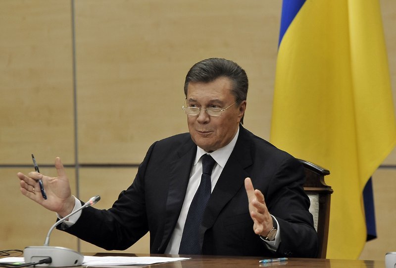Ukrainos saugumo ataskaita: Rusija aprūpino Viktoro Janukovyčiaus režimą letaliais ginklais kovai su gyventojais (nuotr. SCANPIX)