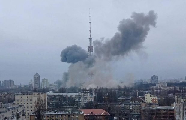 Rusijos atakos Kijeve