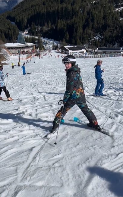 Nijolės Pareigytės atostogos slidinėjimo kurorte (nuotr. Instagram)