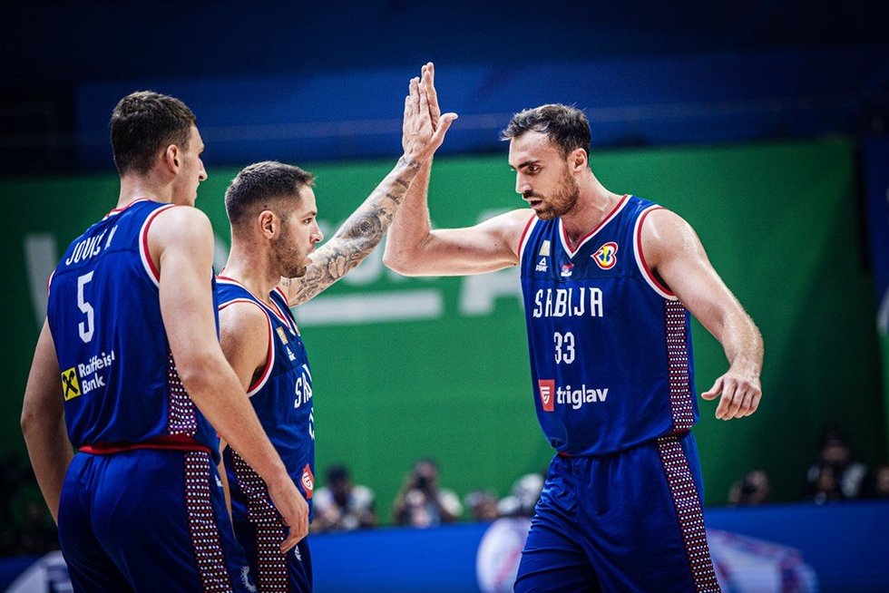 Serbija – Dominikos Respublika (nuotr. FIBA)